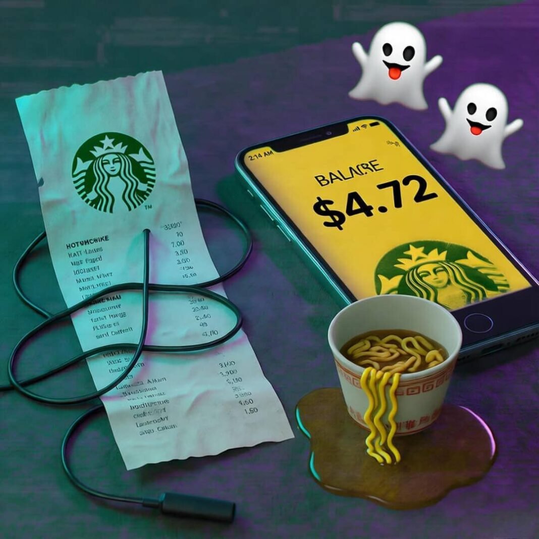 Broke student desk chaos, 2AM dread.